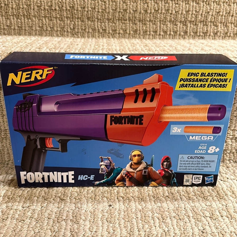 New in box Nerf Fortnite blaster